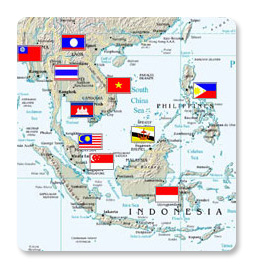 ASEAN WEN member map